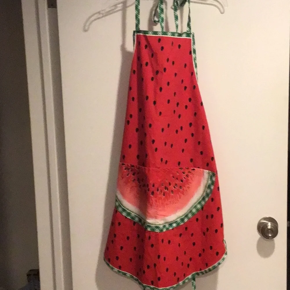 Watermelon apron -- super cute! - Picture 2 of 3